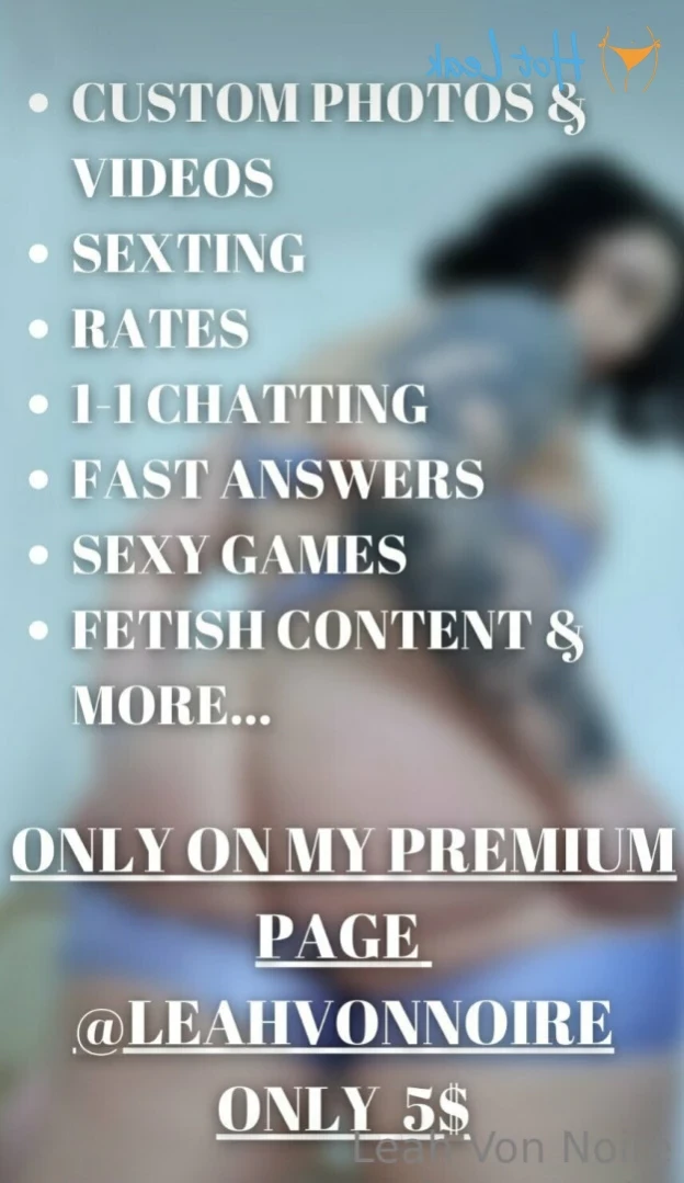 🟢FREE XTAPES ON VIP [ leahvonnoirefree ] Onlyfans leaked photo 12445629 on Hotleaks.tv