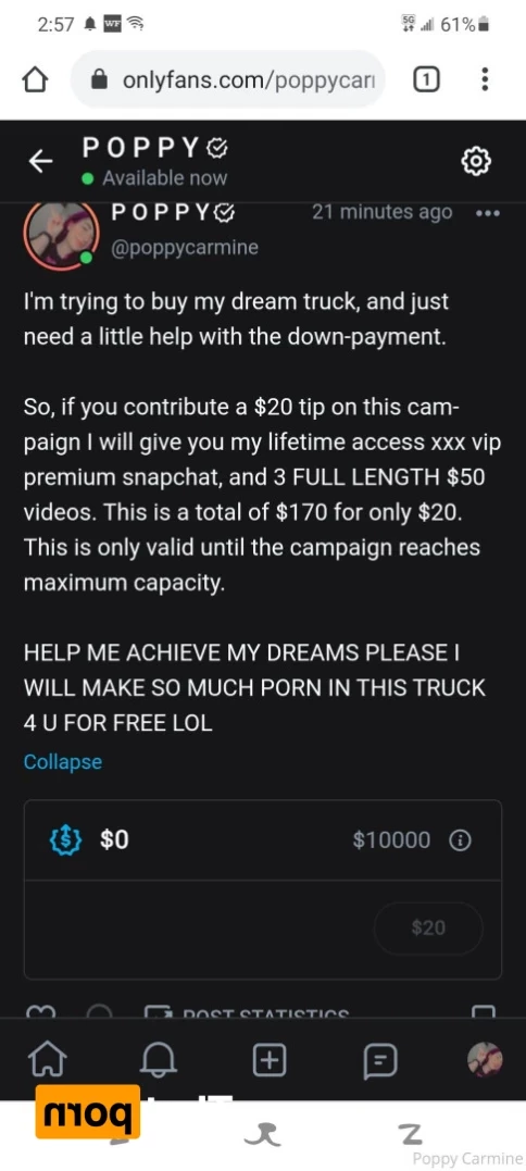 Poppy [ poppycarmine ] Onlyfans leaked photo 11531980 on Hotleaks.tv