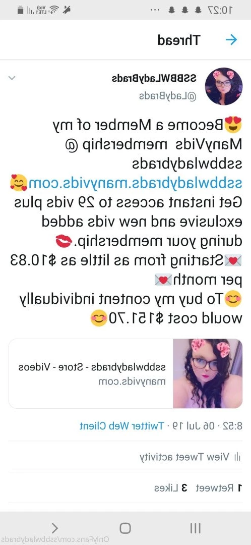 Lady brads [ ssbbwladybrads ] Onlyfans leaked photo 4024083 on Hotleaks.tv