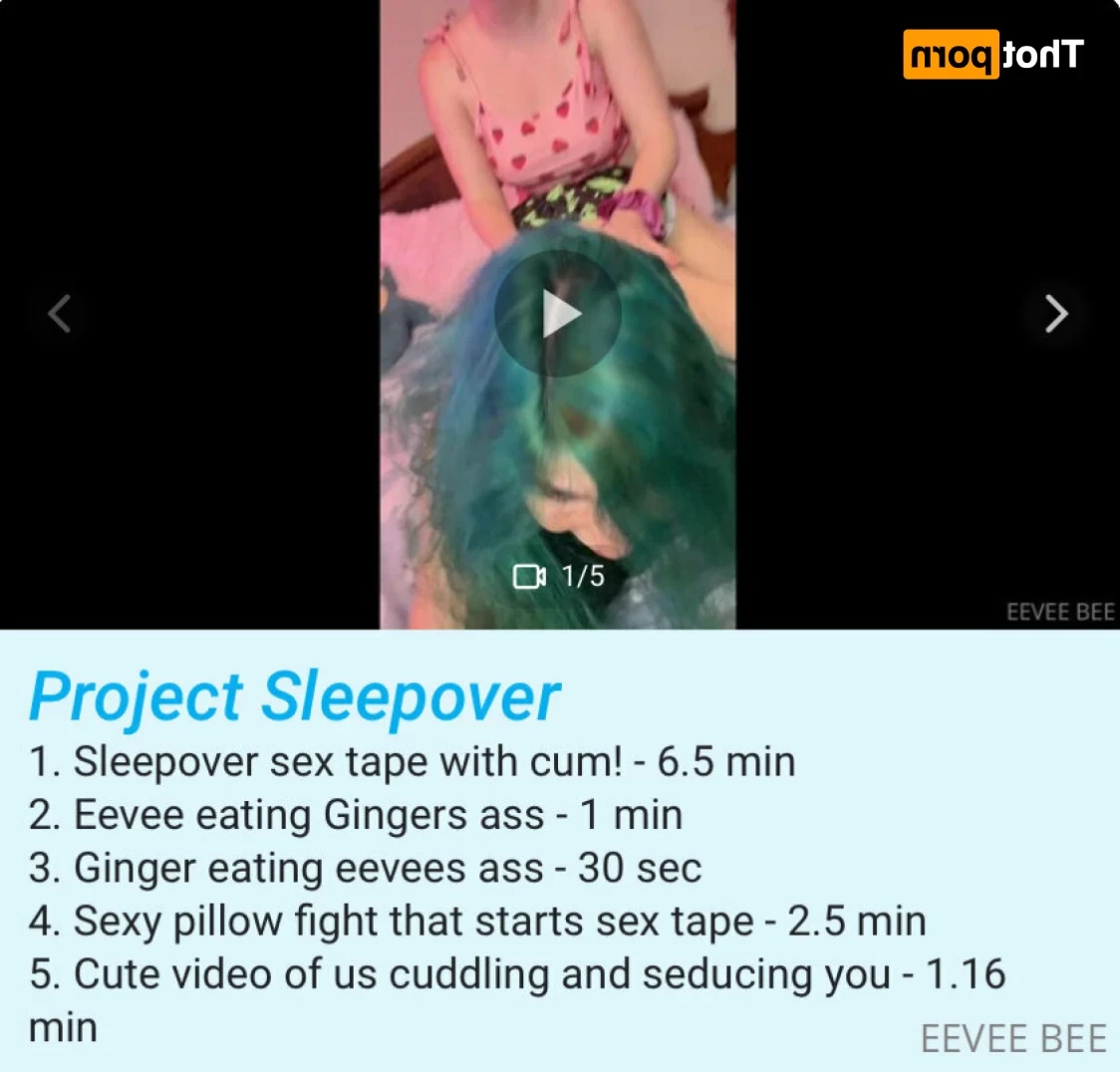 𝙀𝙚𝙫𝙚𝙚 &amp; 𝙂𝙞𝙣𝙜𝙚𝙧 💕 [ eevee_bee ] Onlyfans leaked photo 15810077 on Hotleaks.tv