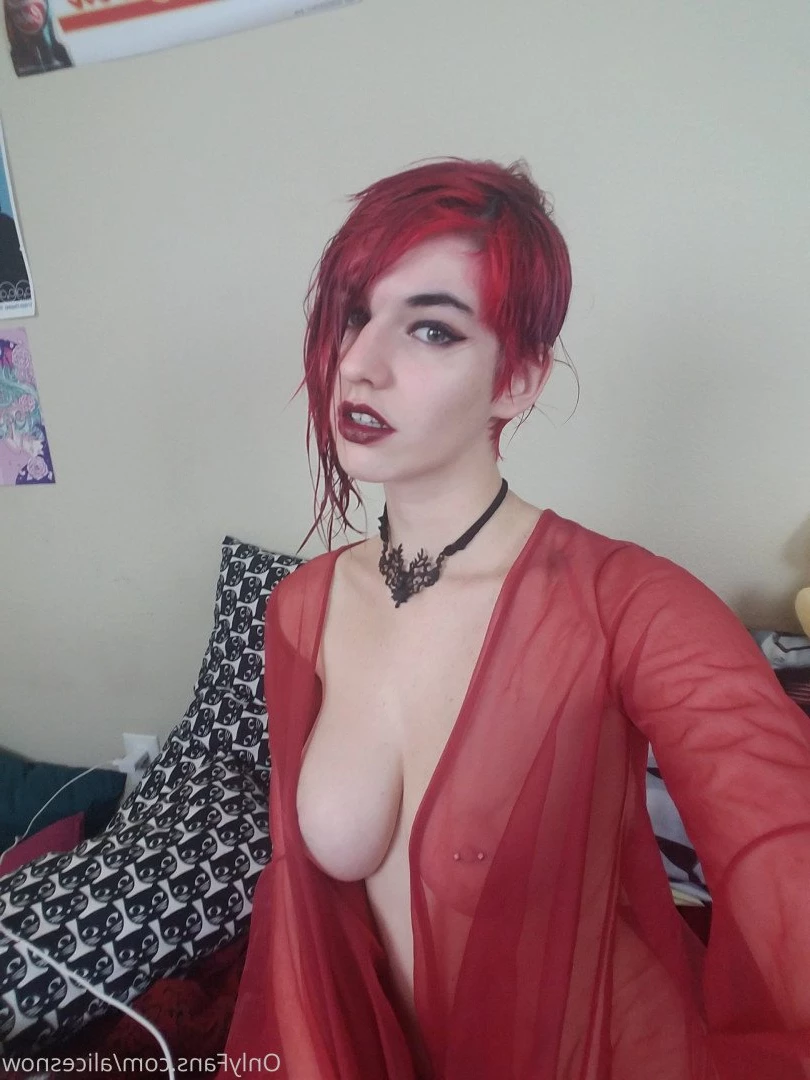Alice ~ Big Tittied Goth Girlfriend [ alicesnow ] Onlyfans leaked photo 4256689 on Hotleaks.tv