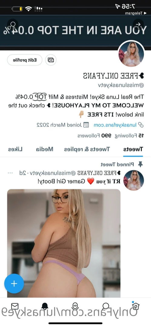 🟢 𝘿𝙤𝙢𝙢𝙚 𝙈𝙞𝙡𝙛 𝙊𝙣𝙡𝙞𝙣𝙚 𝙉𝙤𝙬 🟢 [ lunaskye9 ] Onlyfans leaked photo 16174469 on Hotleaks.tv