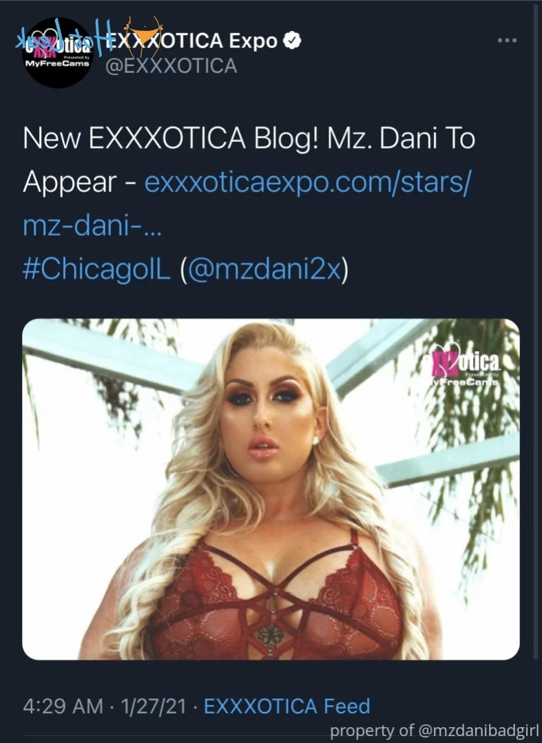 Mz.Dani [ mzdanibadgirl ] Onlyfans leaked photo 15097759 on Hotleaks.tv