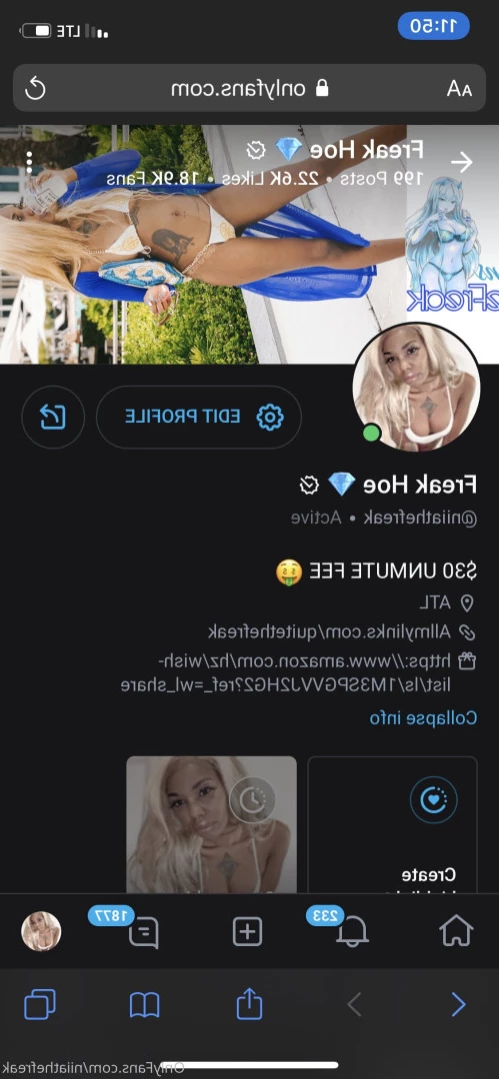 Freak Hoe 💎 [ niiathefreak ] Onlyfans leaked photo 12968543 on Hotleaks.tv