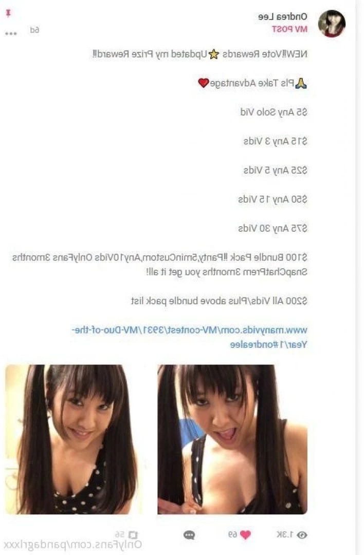 Ondrea Lee [ pandagrlxxx ] Onlyfans leaked photo 2975314 on Hotleaks.tv