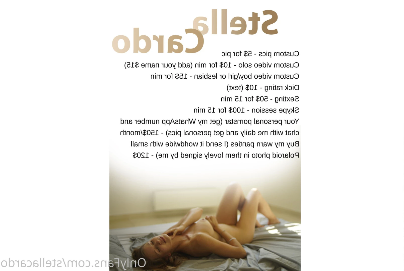 Stella Cardo [ stellacardo ] Onlyfans leaked photo 13313918 on Hotleaks.tv