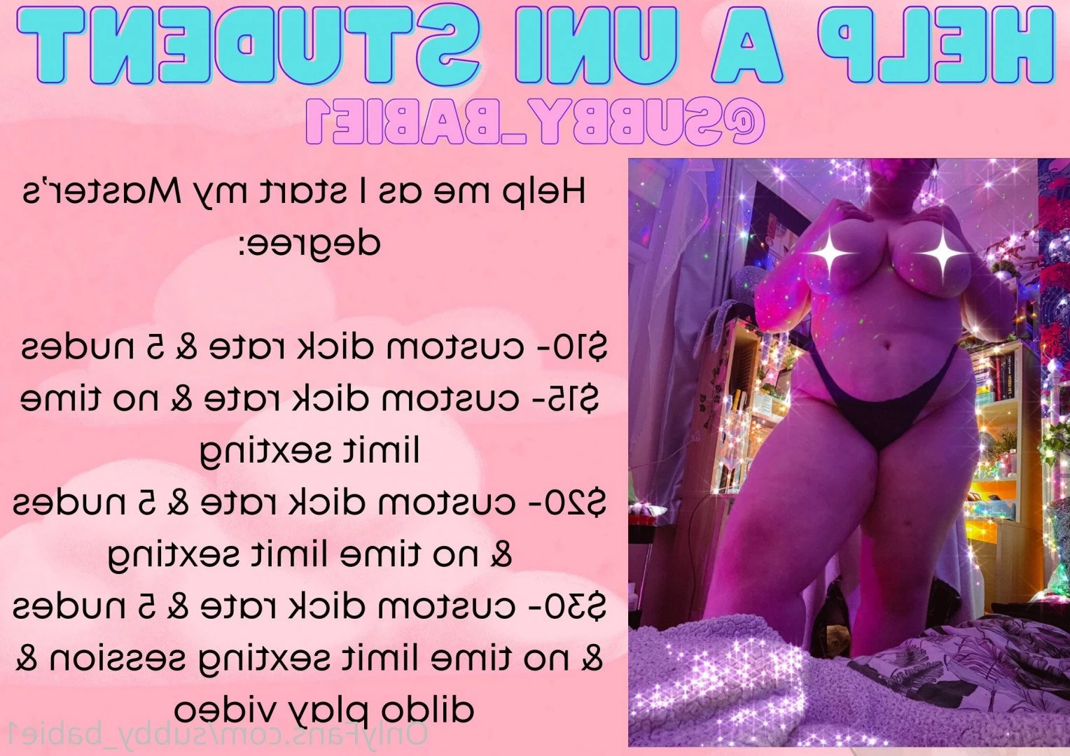 Daddy's British BBW Student [ subby_babie1 ] Onlyfans leaked photo 2678343 on Hotleaks.tv
