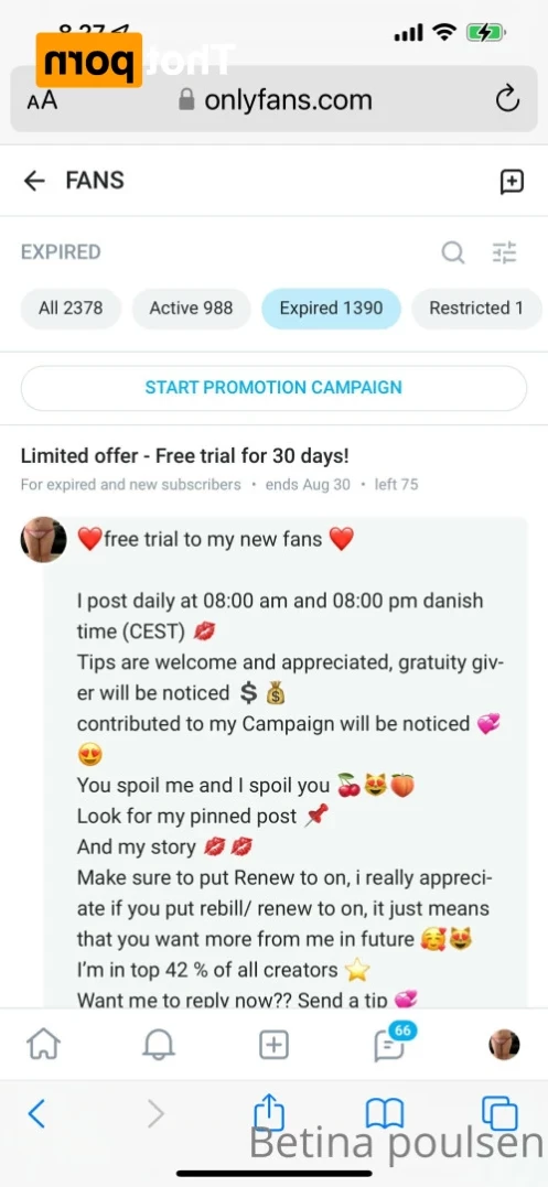 Betina poulsen VIP❤️ [ betina_poulsen ] Onlyfans leaked photo 16254429 on Hotleaks.tv