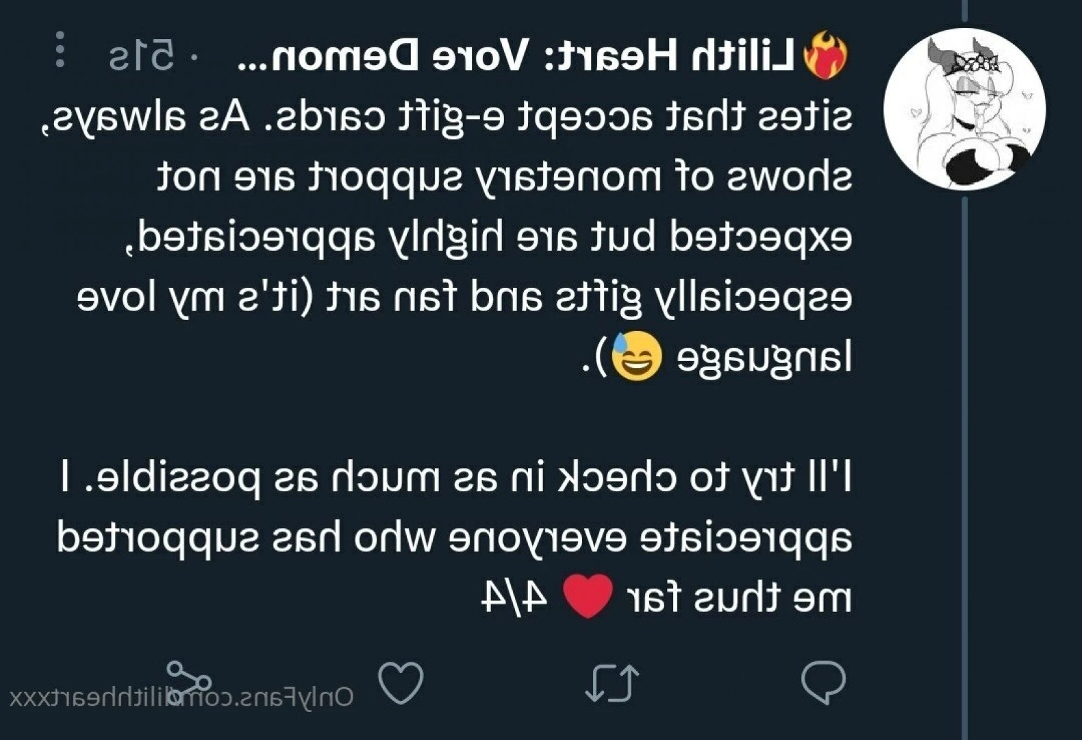 ❤️‍🔥Lilith Heart: Vore Demon❤️‍🔥 [ lilithheartxxx ] Onlyfans leaked photo 5481627 on Hotleaks.tv