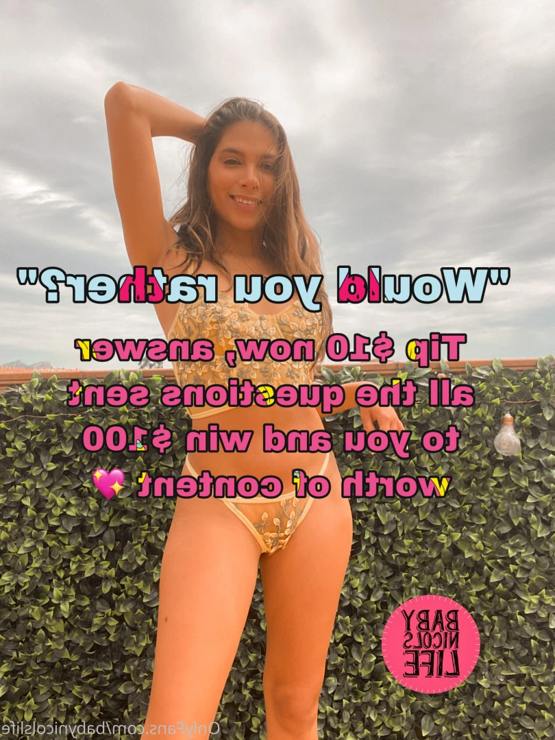 Baby Nicols 🌼✨ [ babynicolslife ] Onlyfans leaked photo 7557927 on Hotleaks.tv
