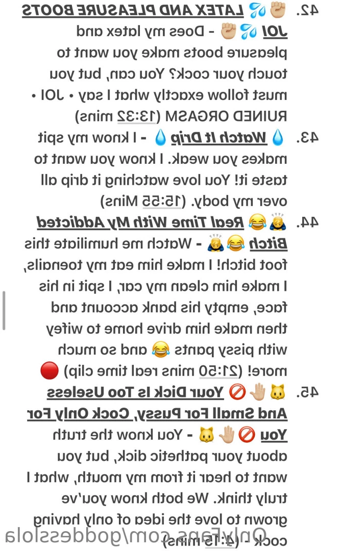CRUEL SADISTIC DOMME [ goddesslola ] Onlyfans leaked photo 8613902 on Hotleaks.tv