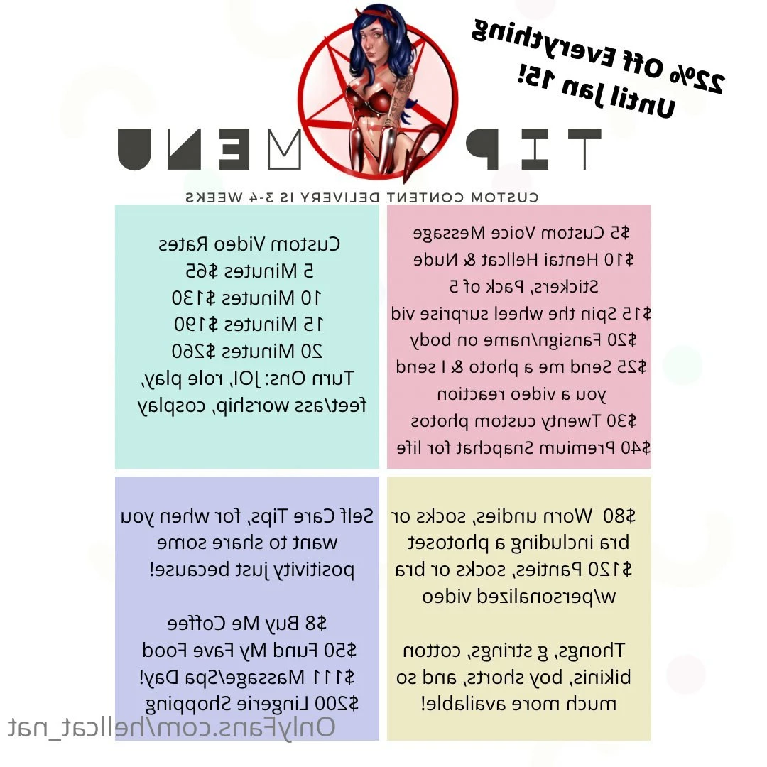 Hellcat Nat *ฅ^•ﻌ•^ฅ* [ hellcat_nat ] Onlyfans leaked photo 8936938 on Hotleaks.tv