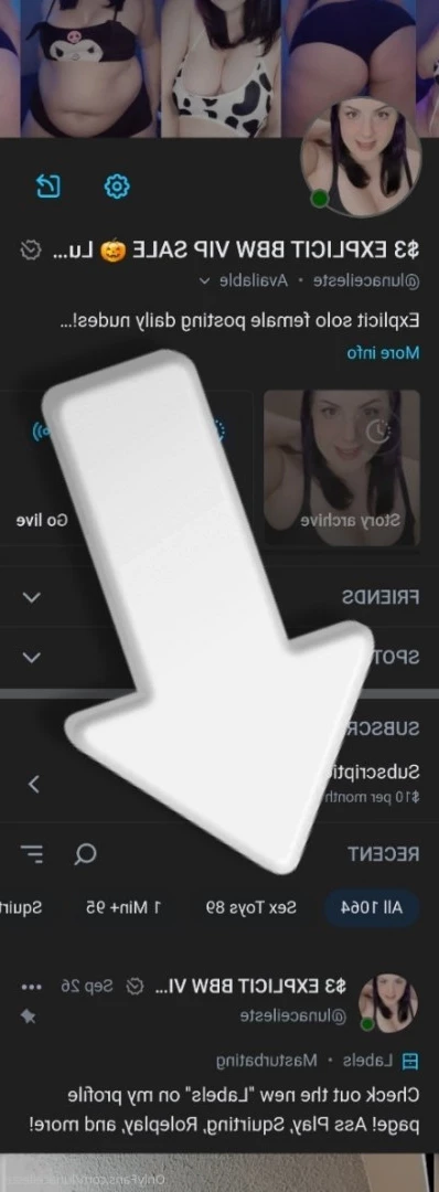 BBW Alt Chick Luna 😈 [ lunaceileste ] Onlyfans leaked photo 8400108 on Hotleaks.tv