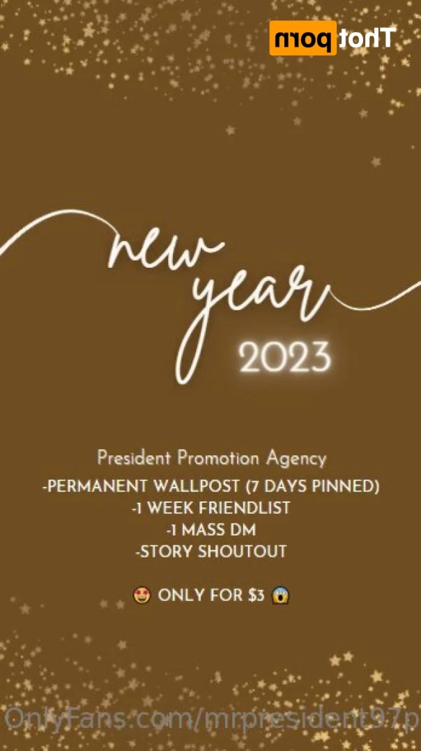 President Promotion Agency [ mrpresident97promotion ] Onlyfans leaked photo 12413245 on Hotleaks.tv