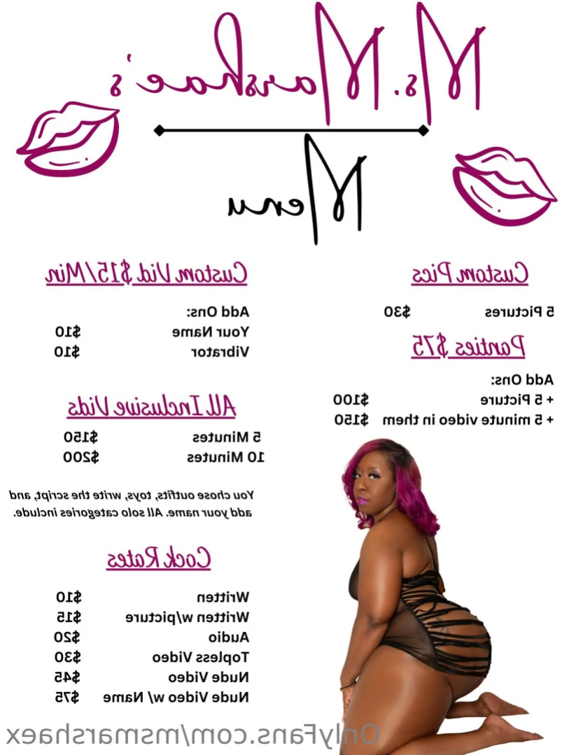 Ms. Marshae [ msmarshaex ] Onlyfans leaked photo 15328682 on Hotleaks.tv