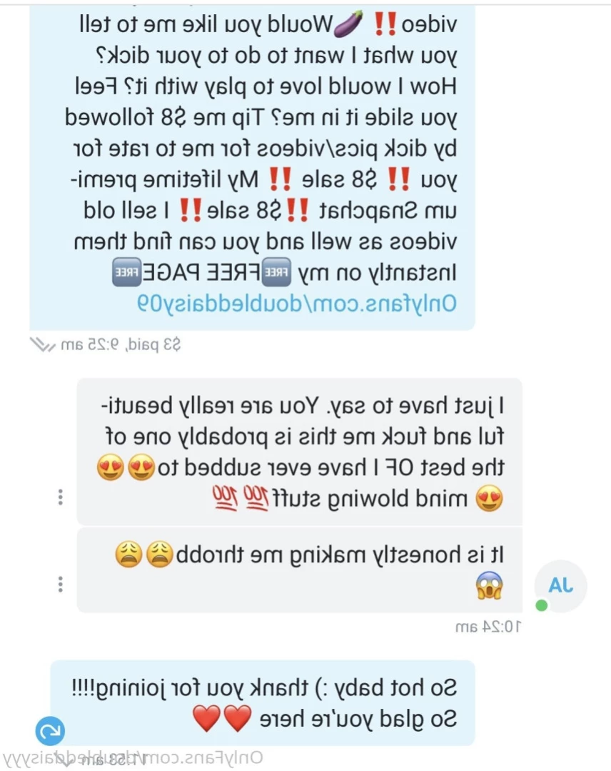 𝔽ℝ𝔼𝔼 ℕ𝕌𝔻𝔼𝕊 😍 [ doubleddaisyyy ] Onlyfans leaked photo 13680817 on Hotleaks.tv
