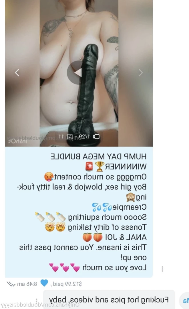 𝔽ℝ𝔼𝔼 ℕ𝕌𝔻𝔼𝕊 😍 [ doubleddaisyyy ] Onlyfans leaked photo 14832456 on Hotleaks.tv