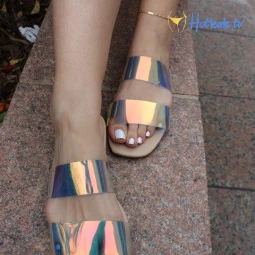 Foot fetish blonde